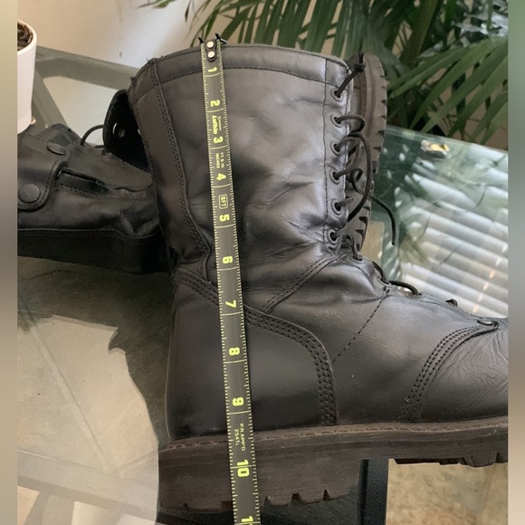 Rocky Paratrooper Side Zipper Jump Waterproof Military Combat Boots - Picture 9 of 11